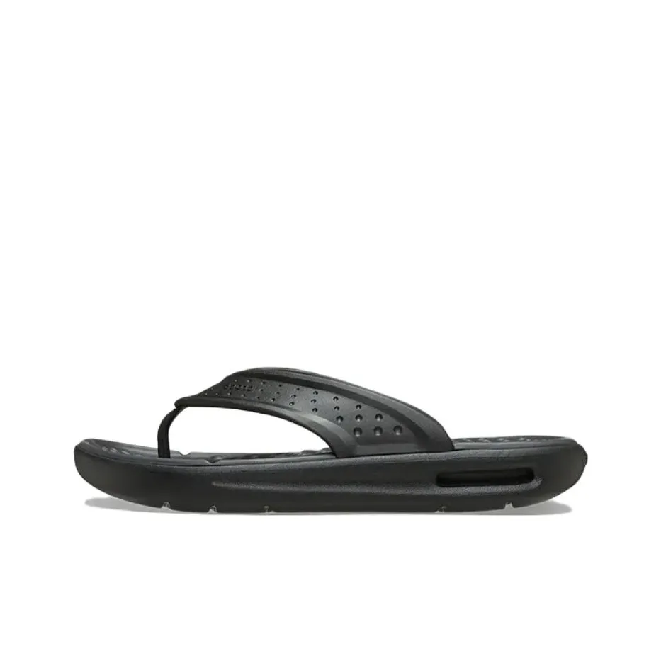 Crocs Устойчивые к истиранию шлепанцы унисекс черные