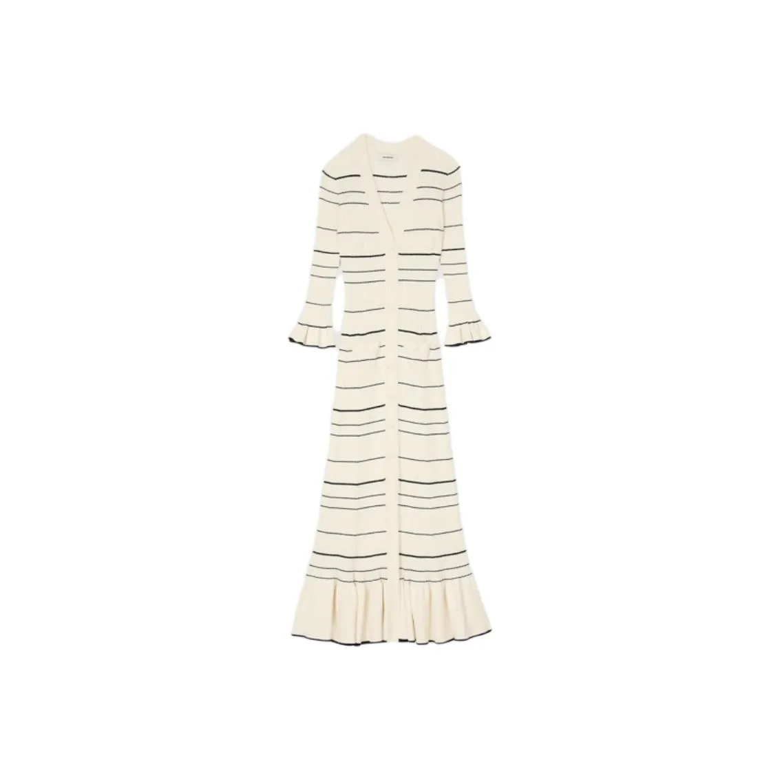 Sandro Knitted Maxi Dress