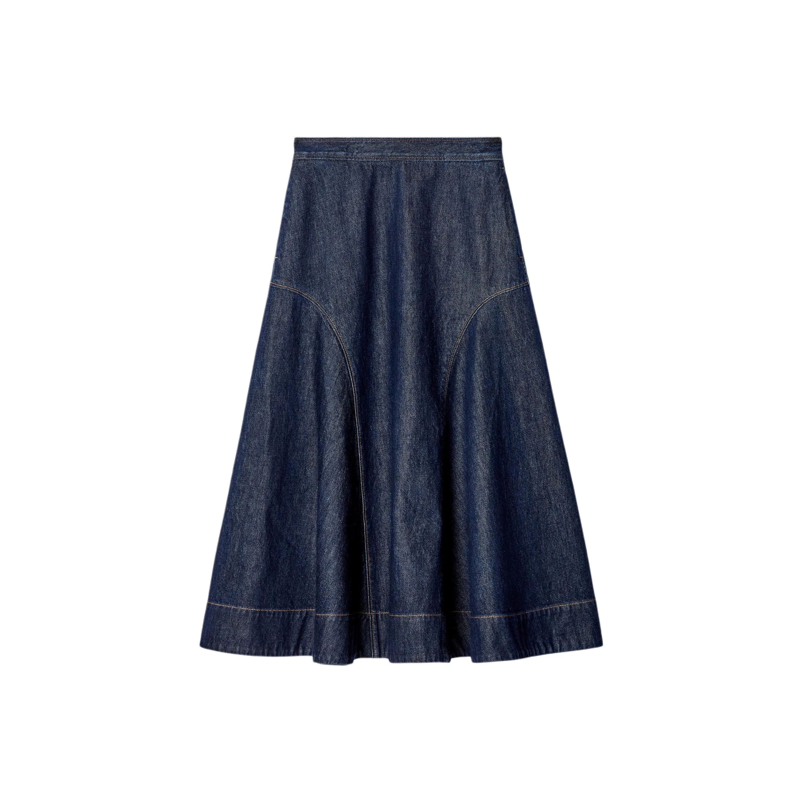 COS Denim Long Skirt Women's Indigo