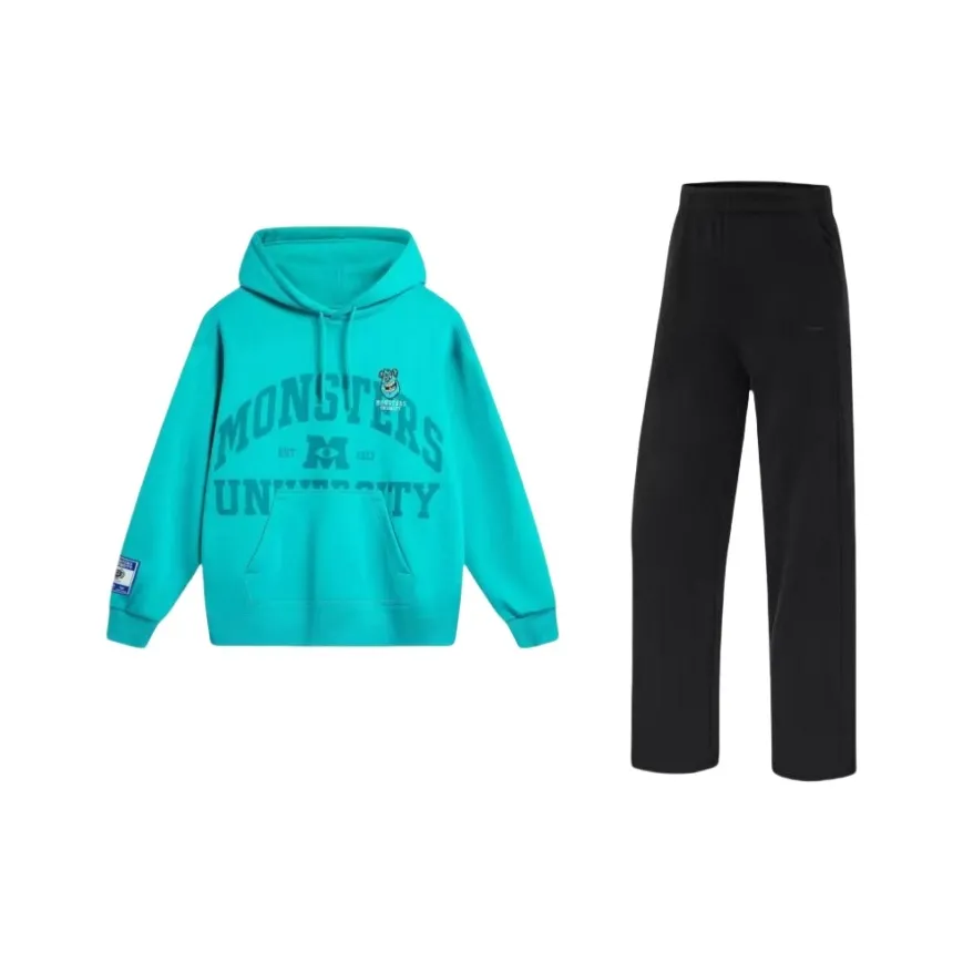LiNing Disney Monsters University Co branded Series Casual Suit Women's