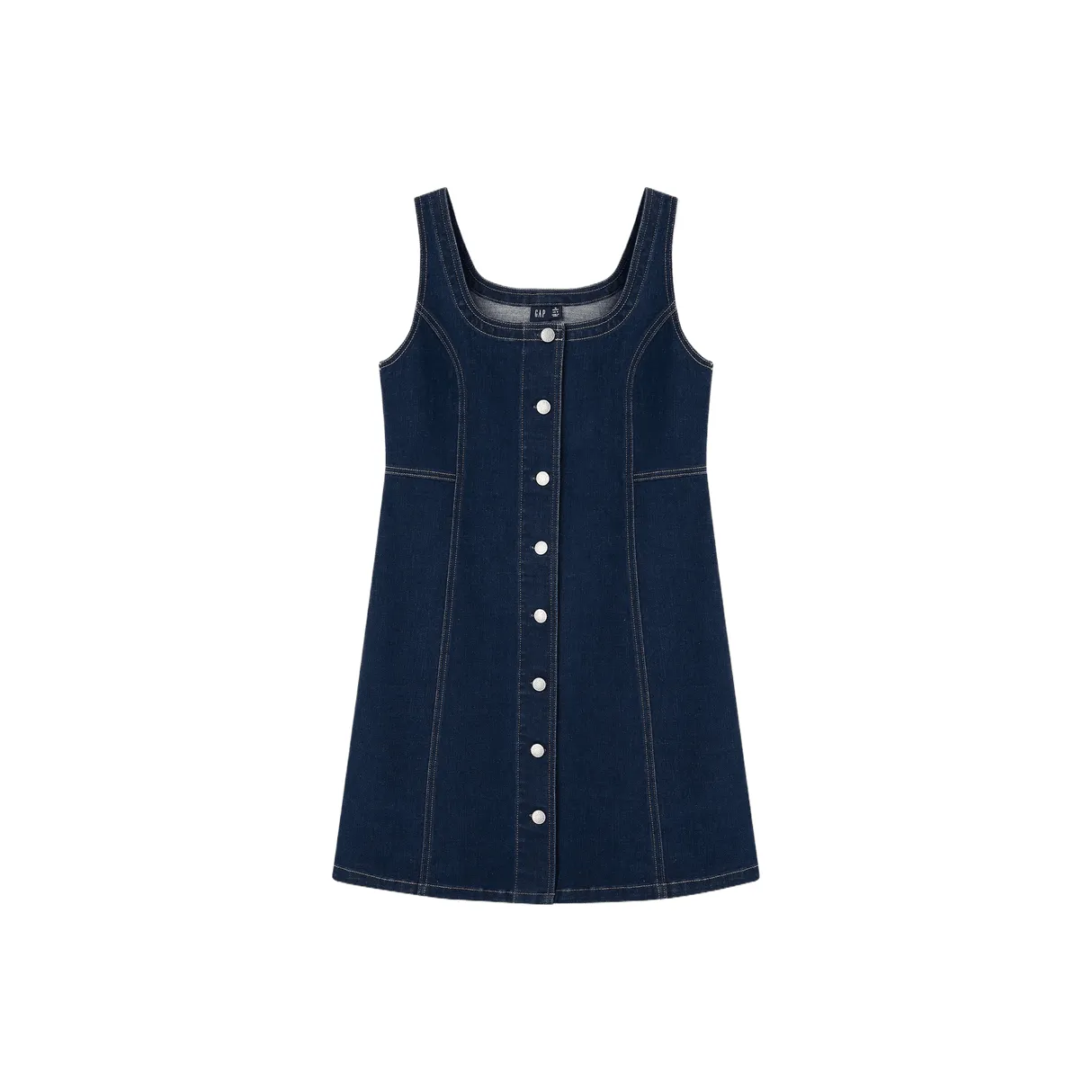 GAP Sleeveless Dress Women's Denim Blue
