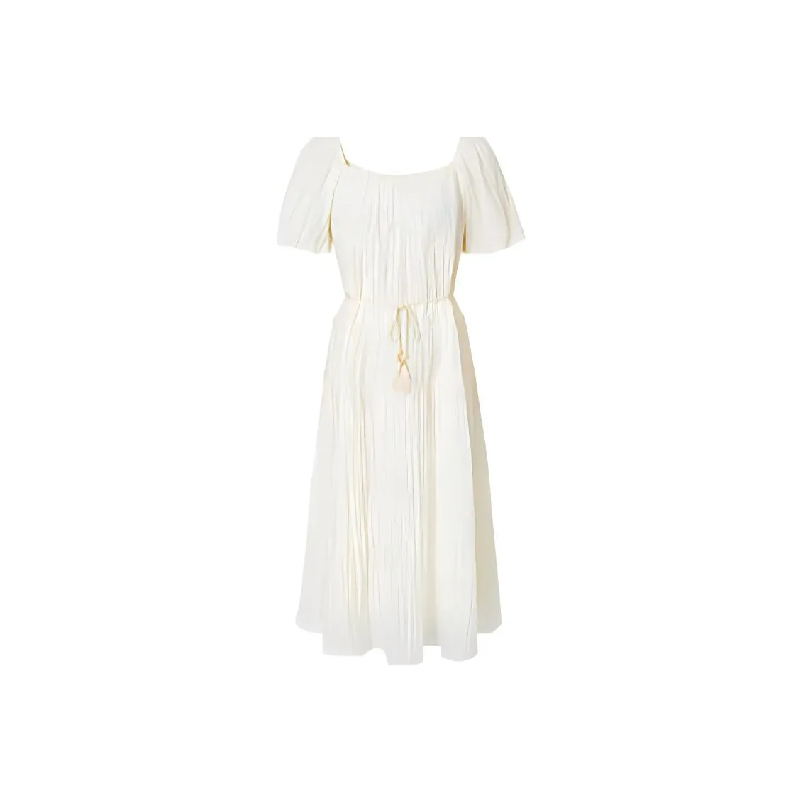 Hopeshow Short Sleeved Dress Women's Ecru