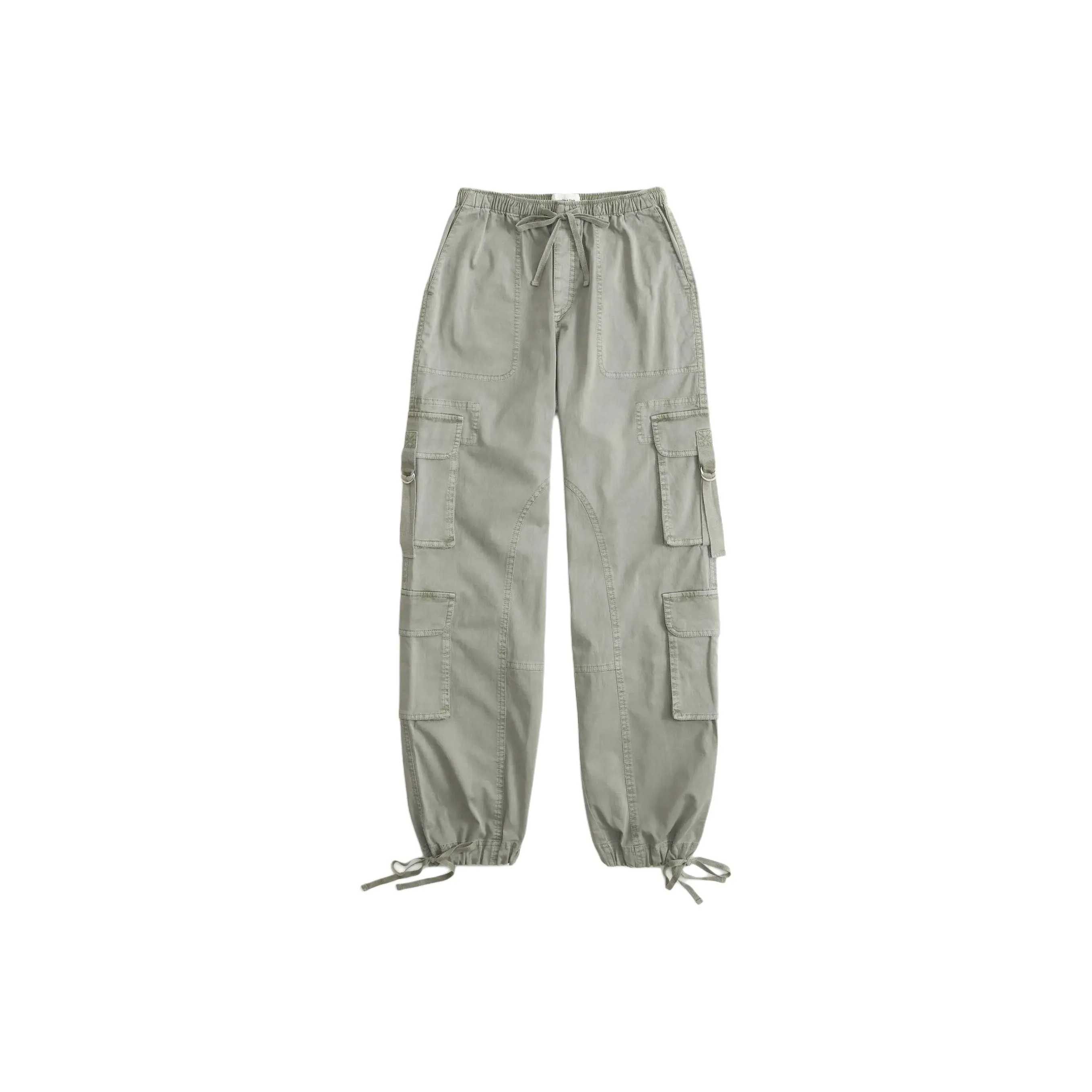 Abercrombie＆Fitch Карго Брюки Женские Зеленые