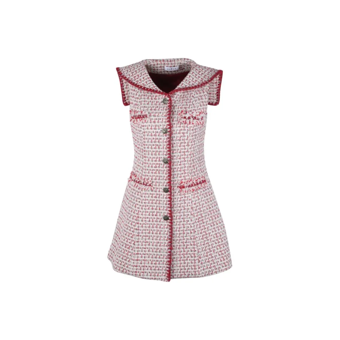 JORYAweekend Без рукавов Платье Женское Красное