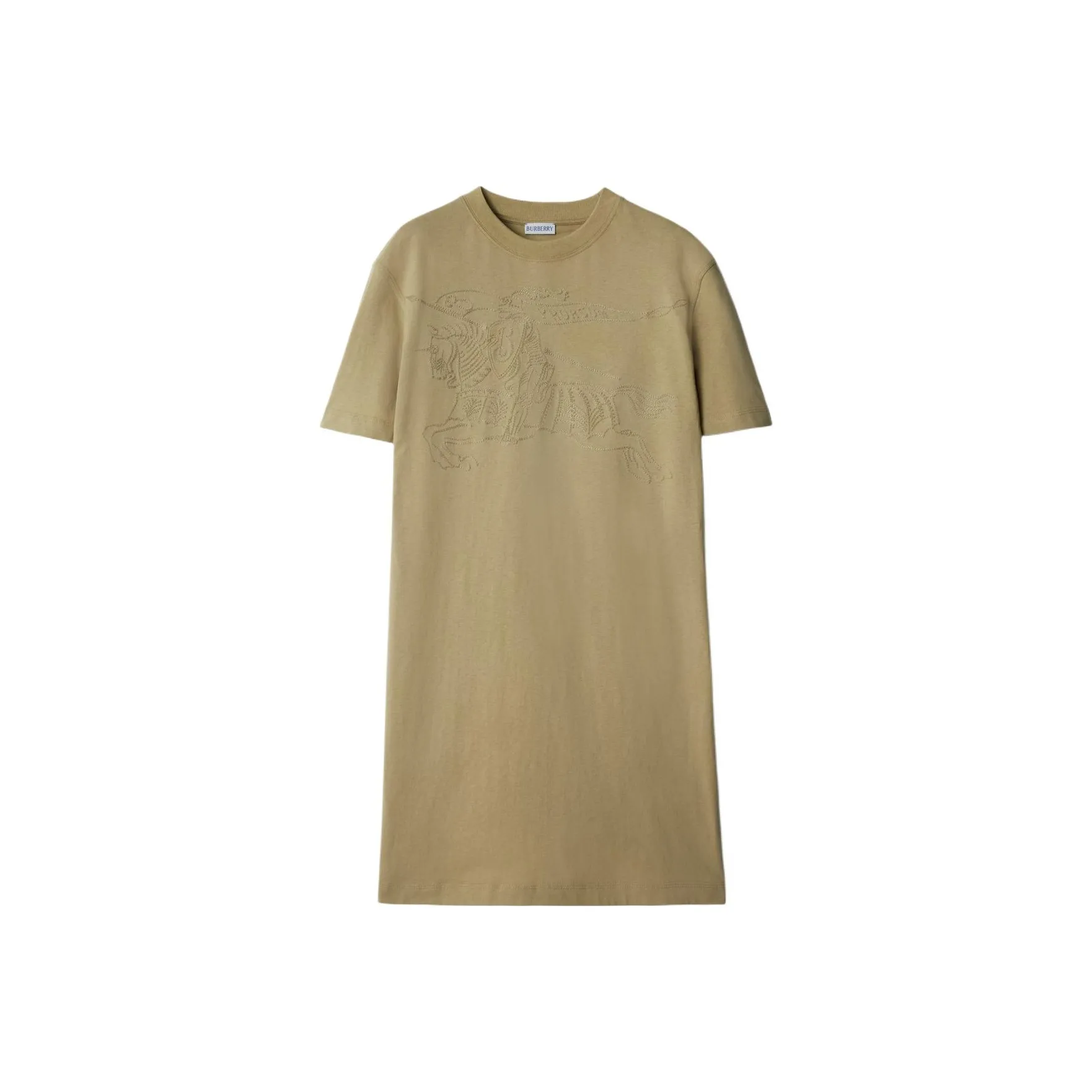 Burberry Ekd Embroidered T Shirt Dress
