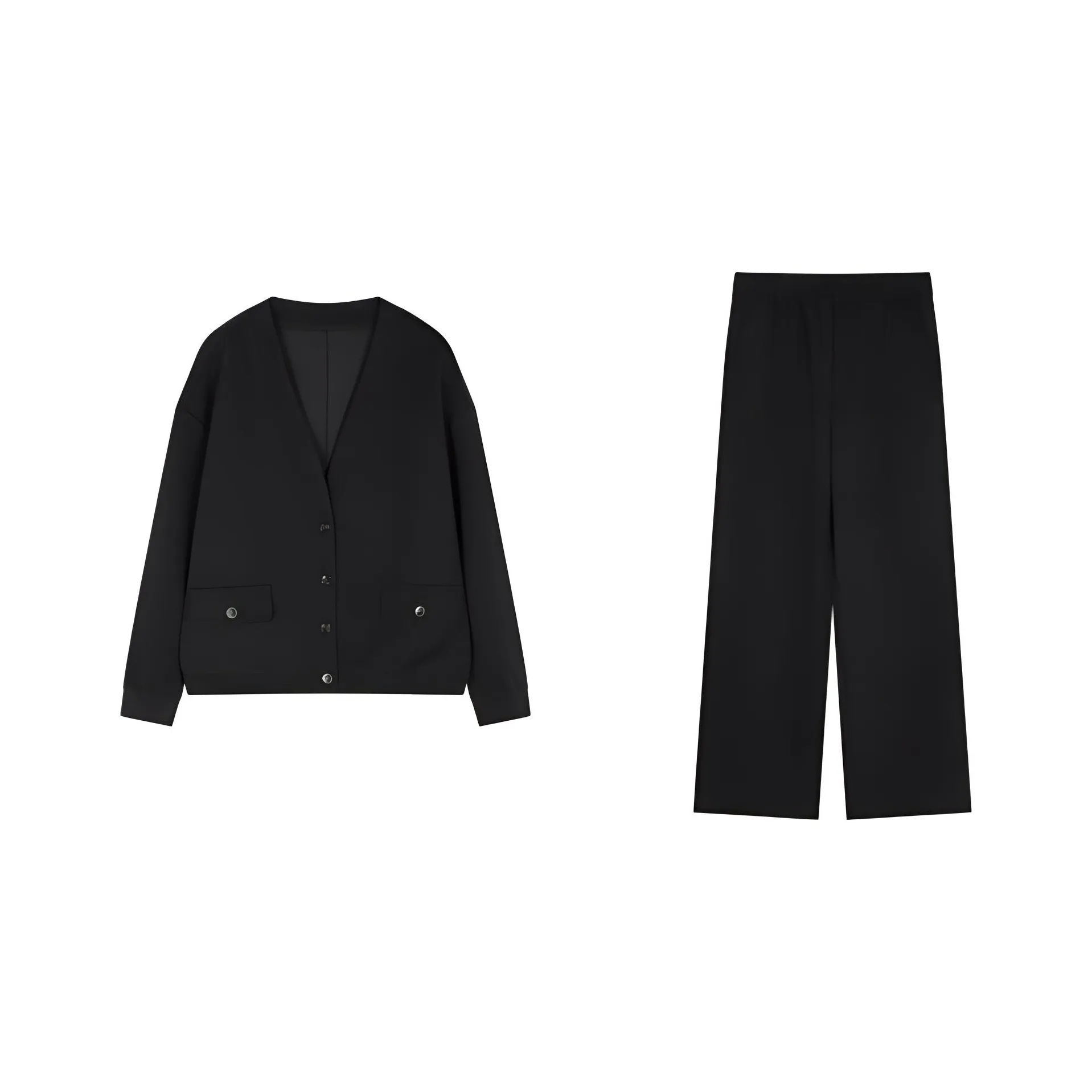 Mo Han Yi Mei Casual Suit Women's Black