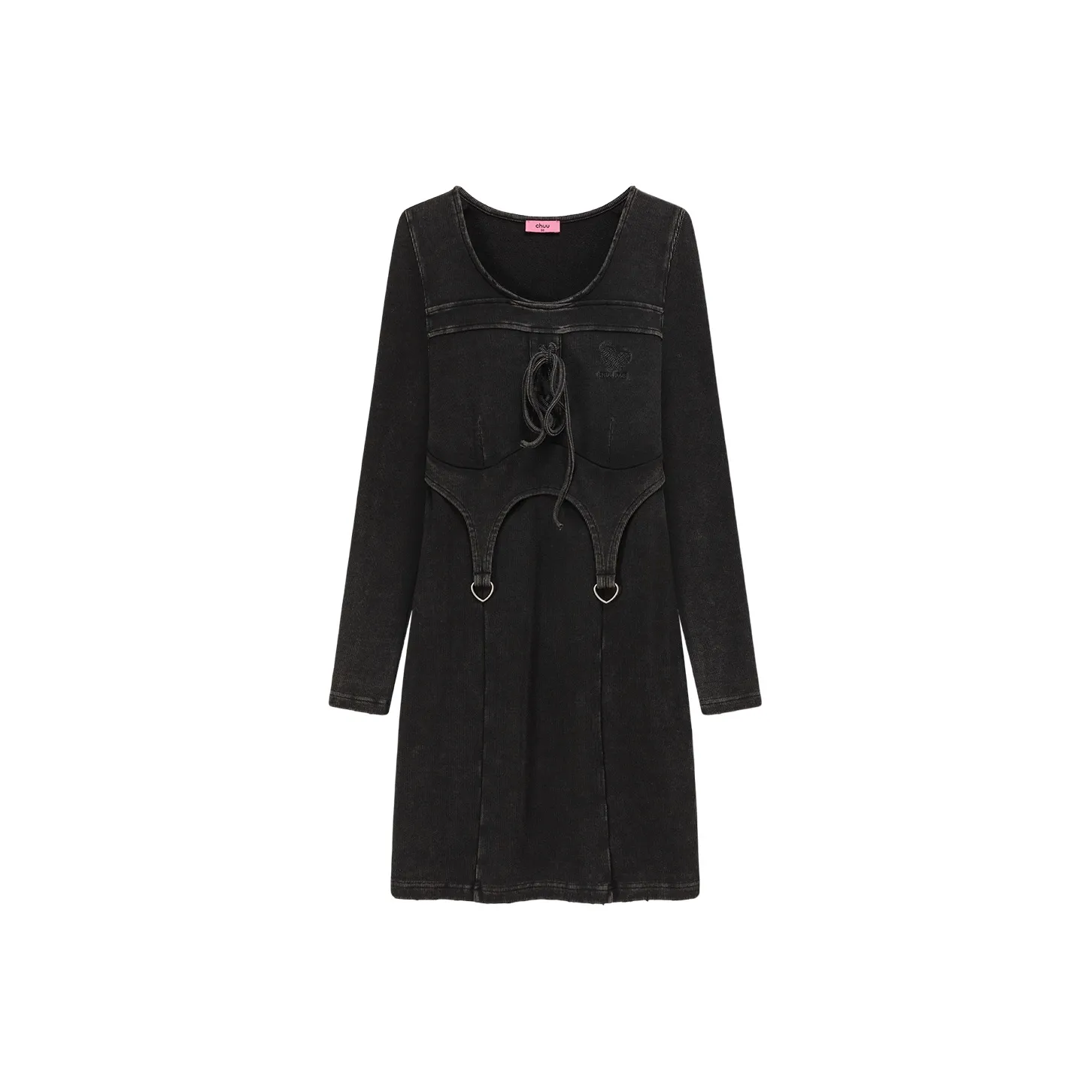 CHUU Long Sleeved Dress Women's Black