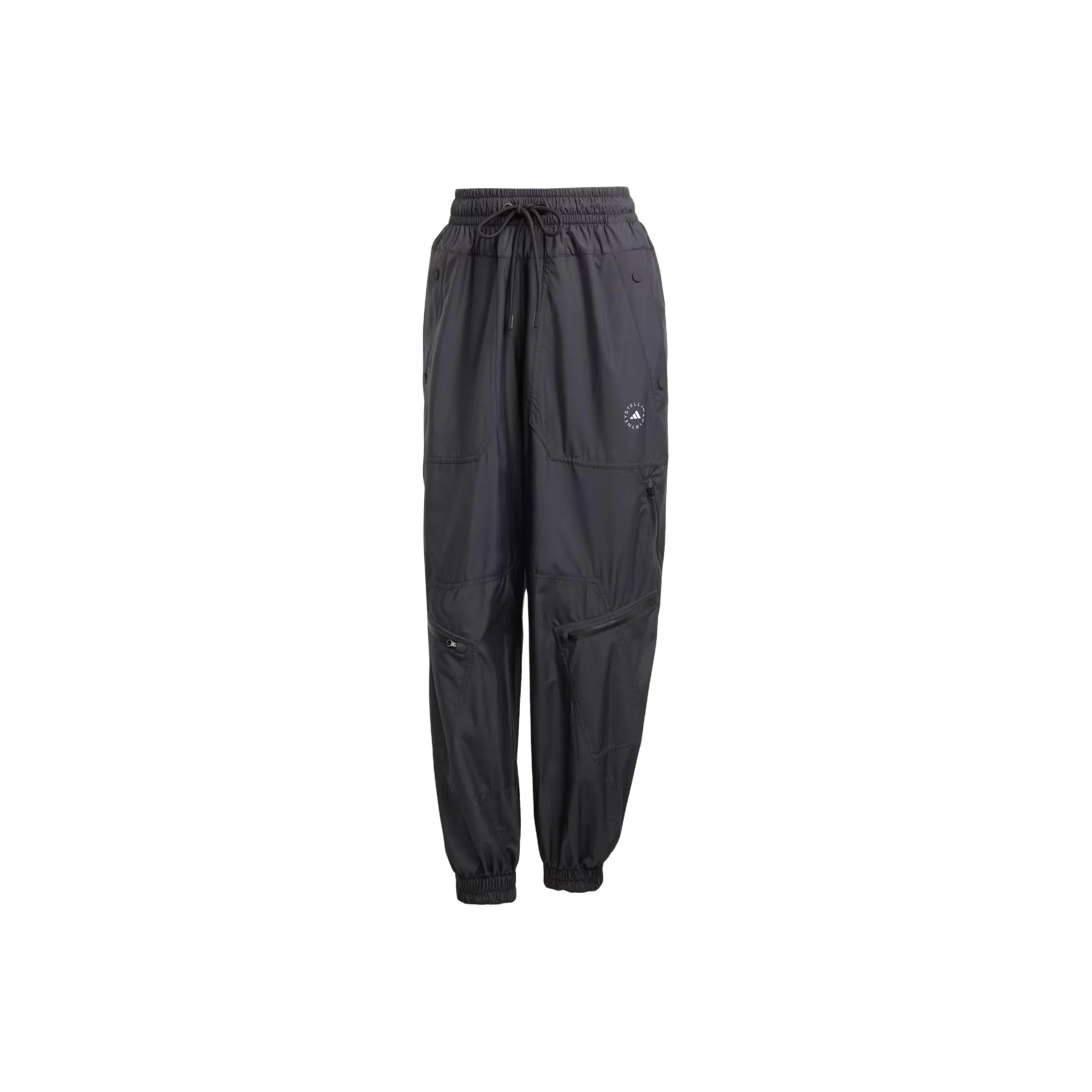 Adidas x Stella McCartney Вязаные тренировочные брюки женские черные