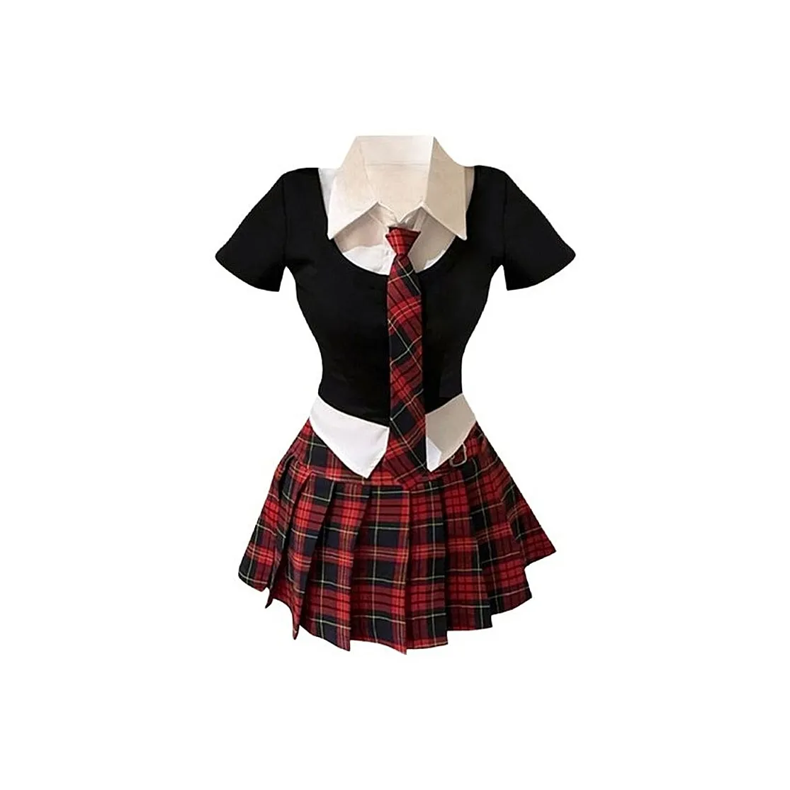 AFGGD Короткий рукав Платье Женские Комплект