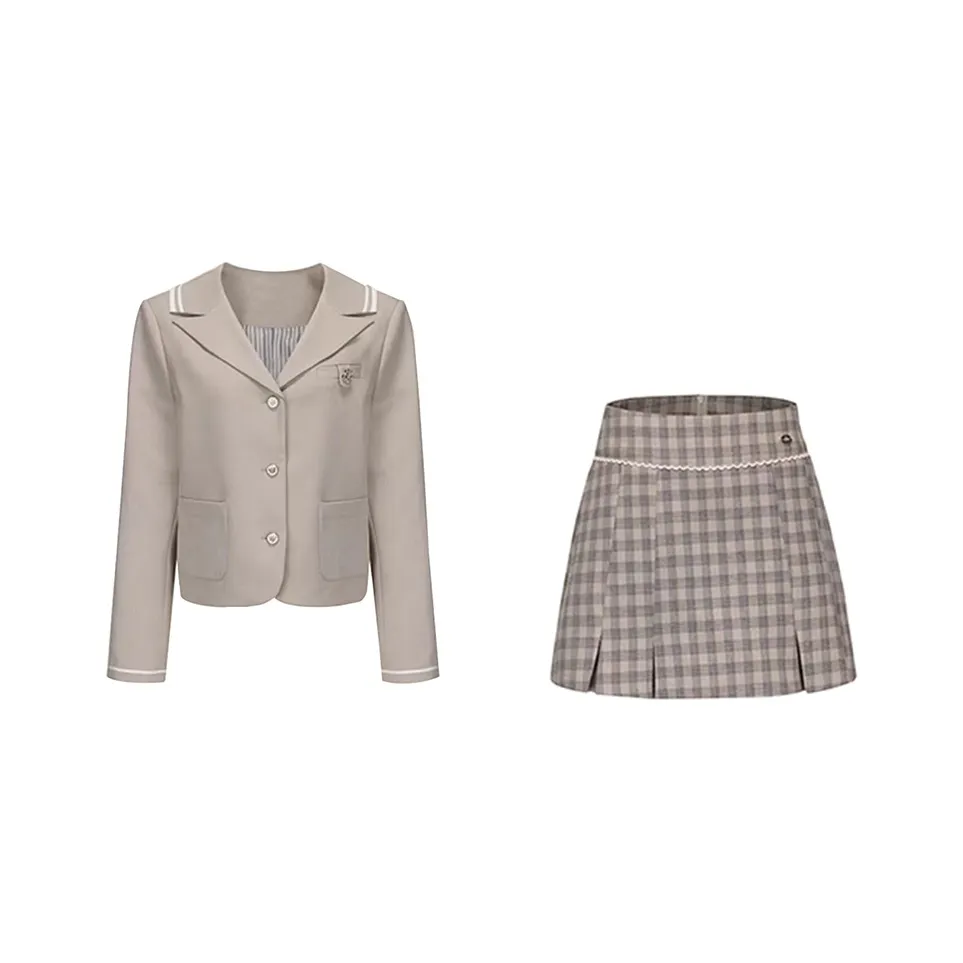 SYEEE WITH U Бизнес-костюм Женская Бизнес-костюм Ganeri Юбка Ganeri Комплект