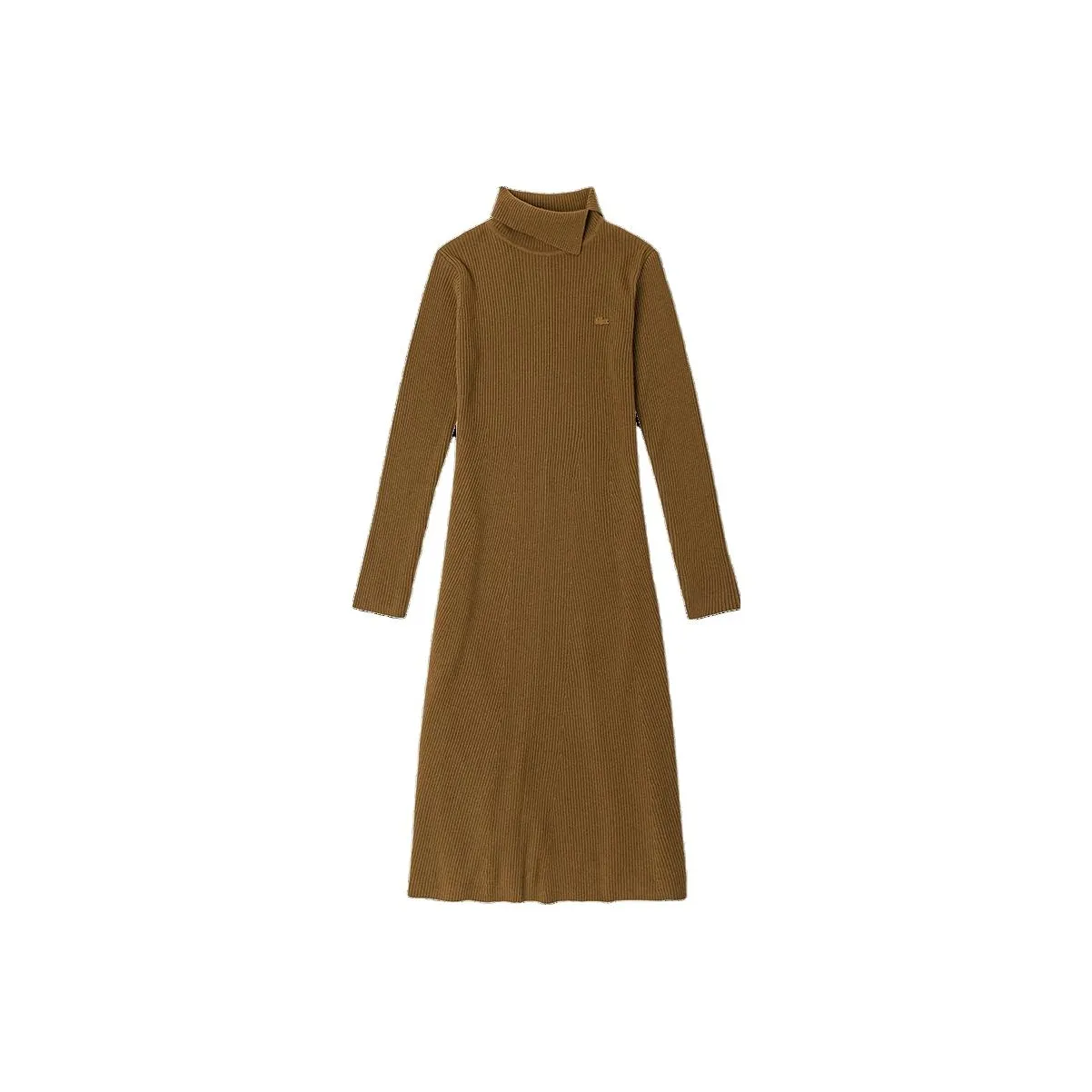 LACOSTE Long Sleeved Dresses Women's Brown