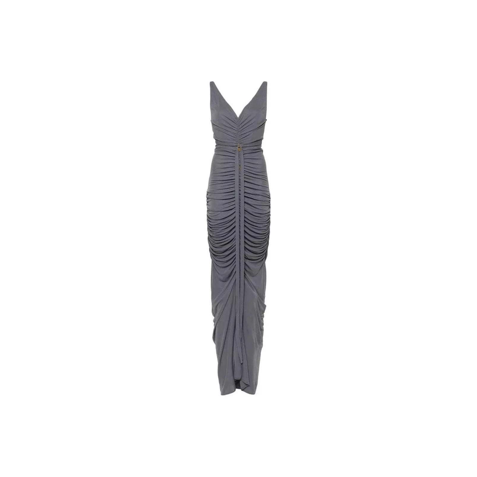 Elisabetta Franchi Red Carpet Gathered Gown