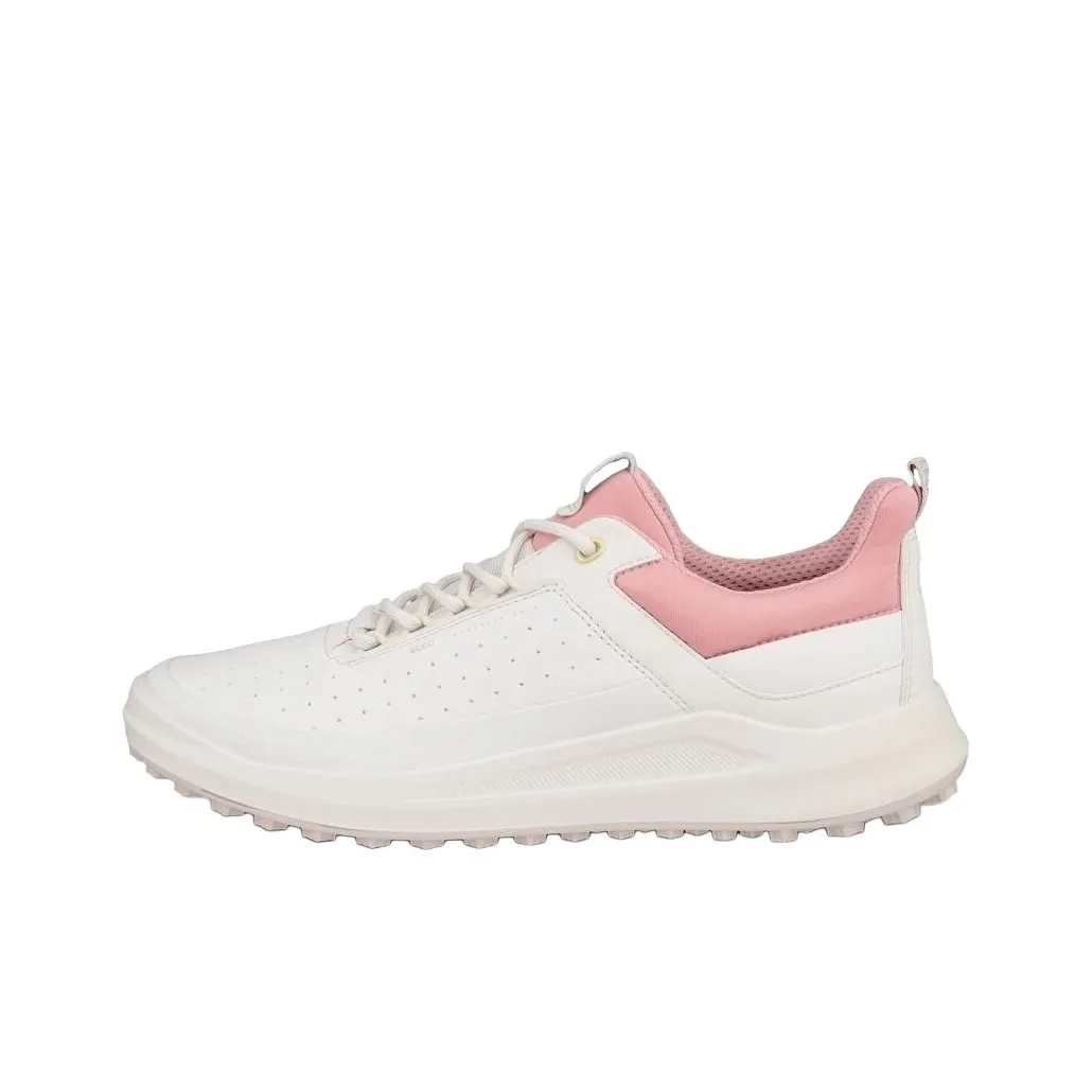 Ecco Golf Core Устойчивая к истиранию Низкая Обувь для гольфа Женская Белая