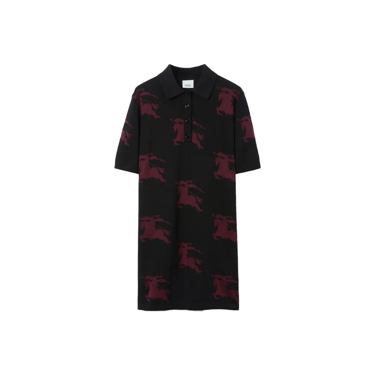 Burberry SS23 Short-Sleeved Dresses Women's Black