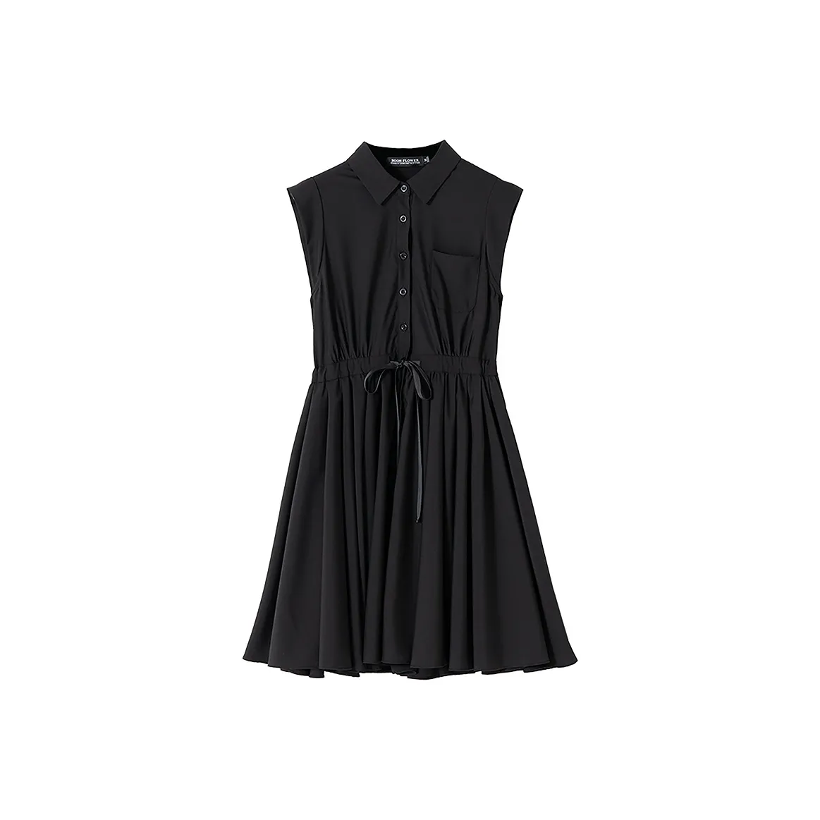 SOON FLOWER Без рукавов Платье Женское Черное