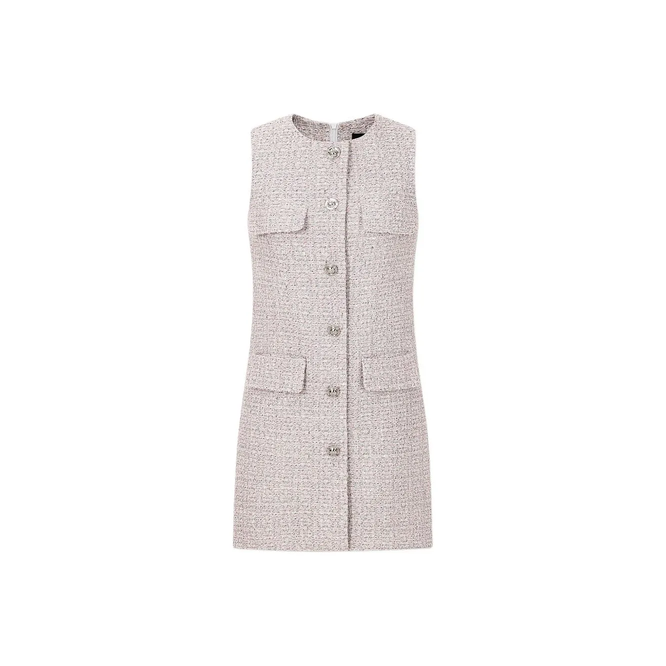 KARL LAGERFELD Без рукавов Платье Женское Розовое