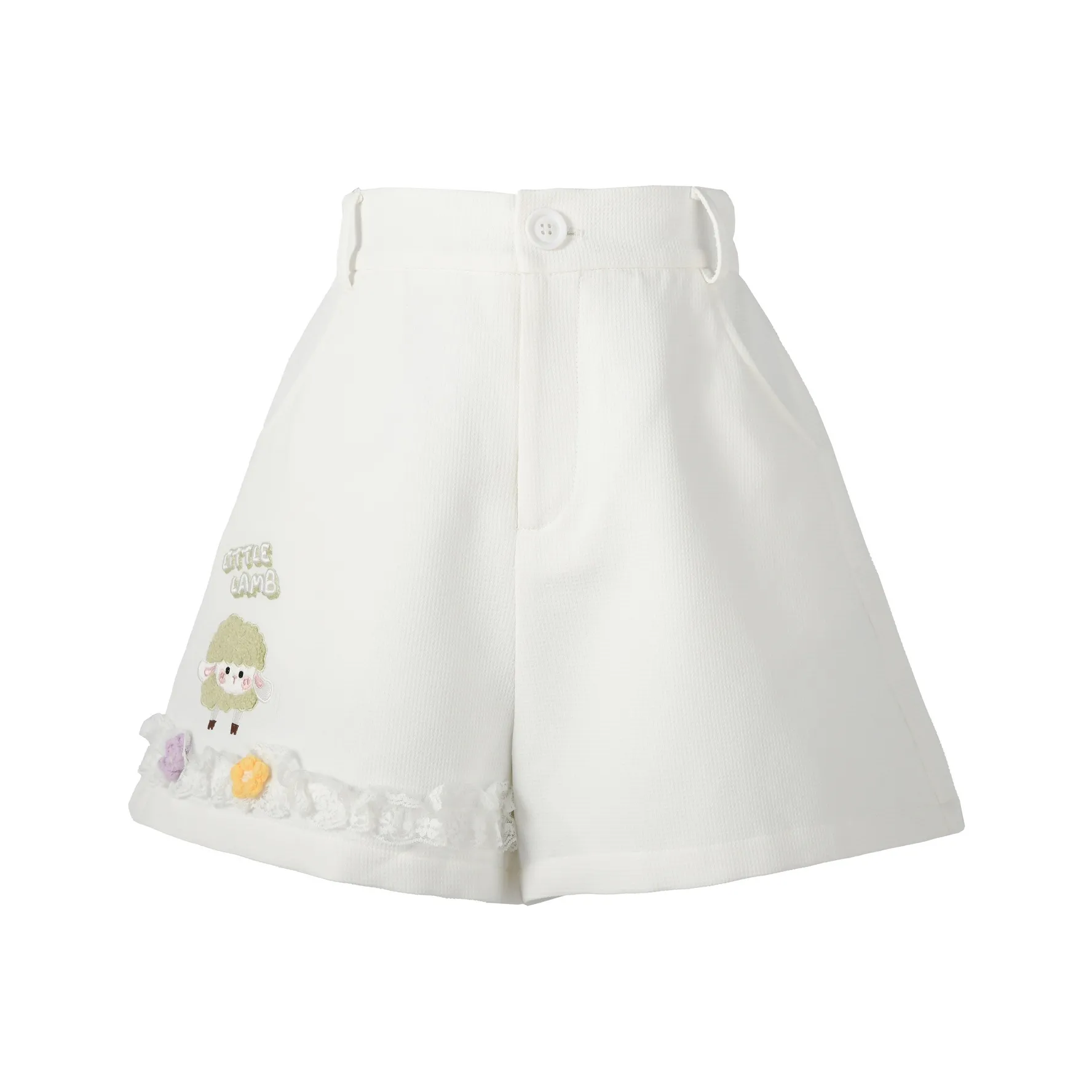 SNBL Повседневные шорты Женские Белые