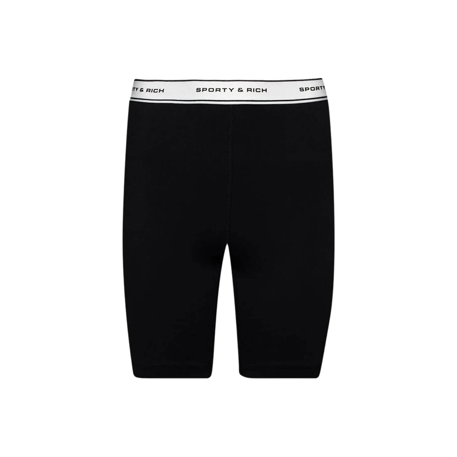 SPORTY & RICH Logo waistband Shorts