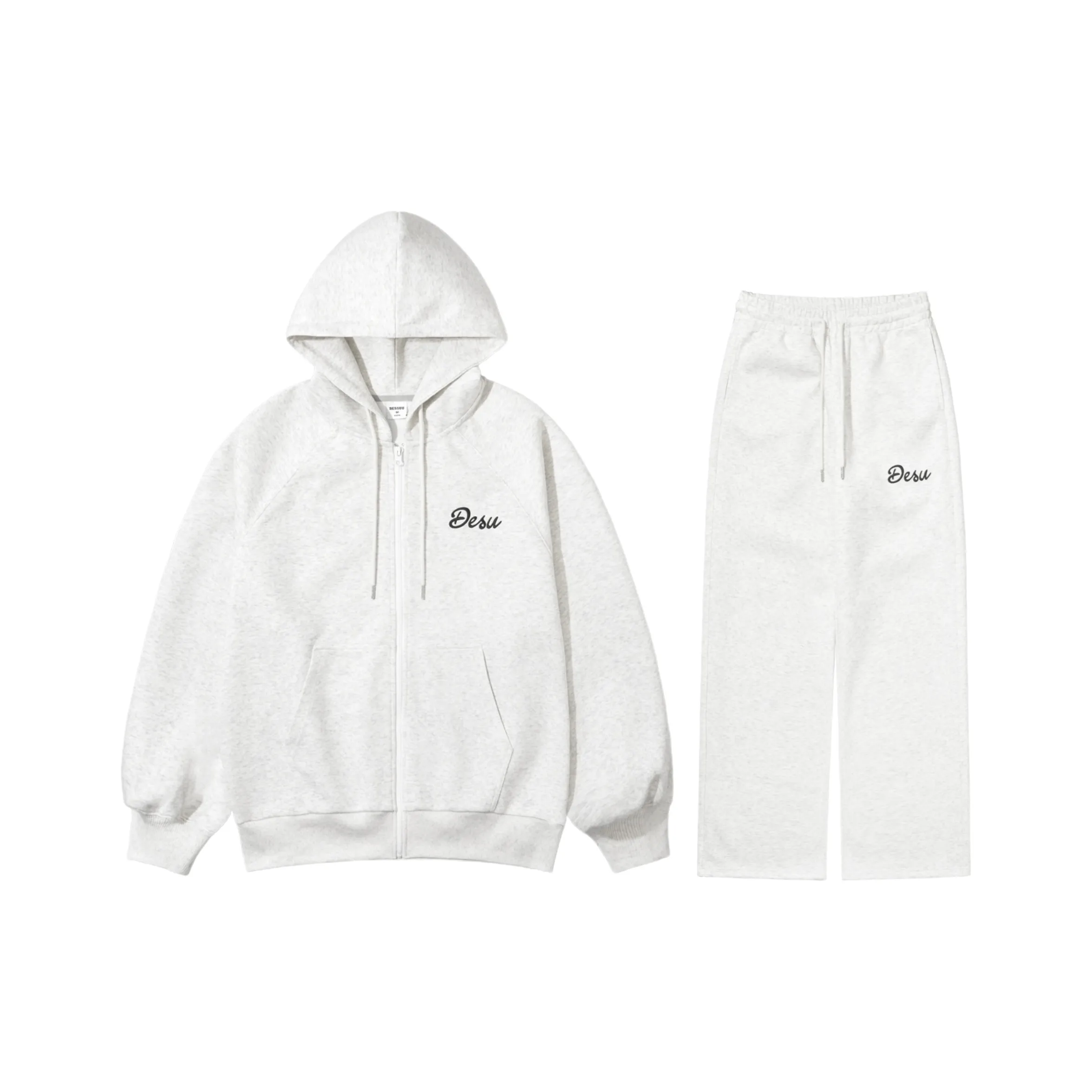 DESSUU Комплект Свитшот Унисекс Light Фотиния Серый