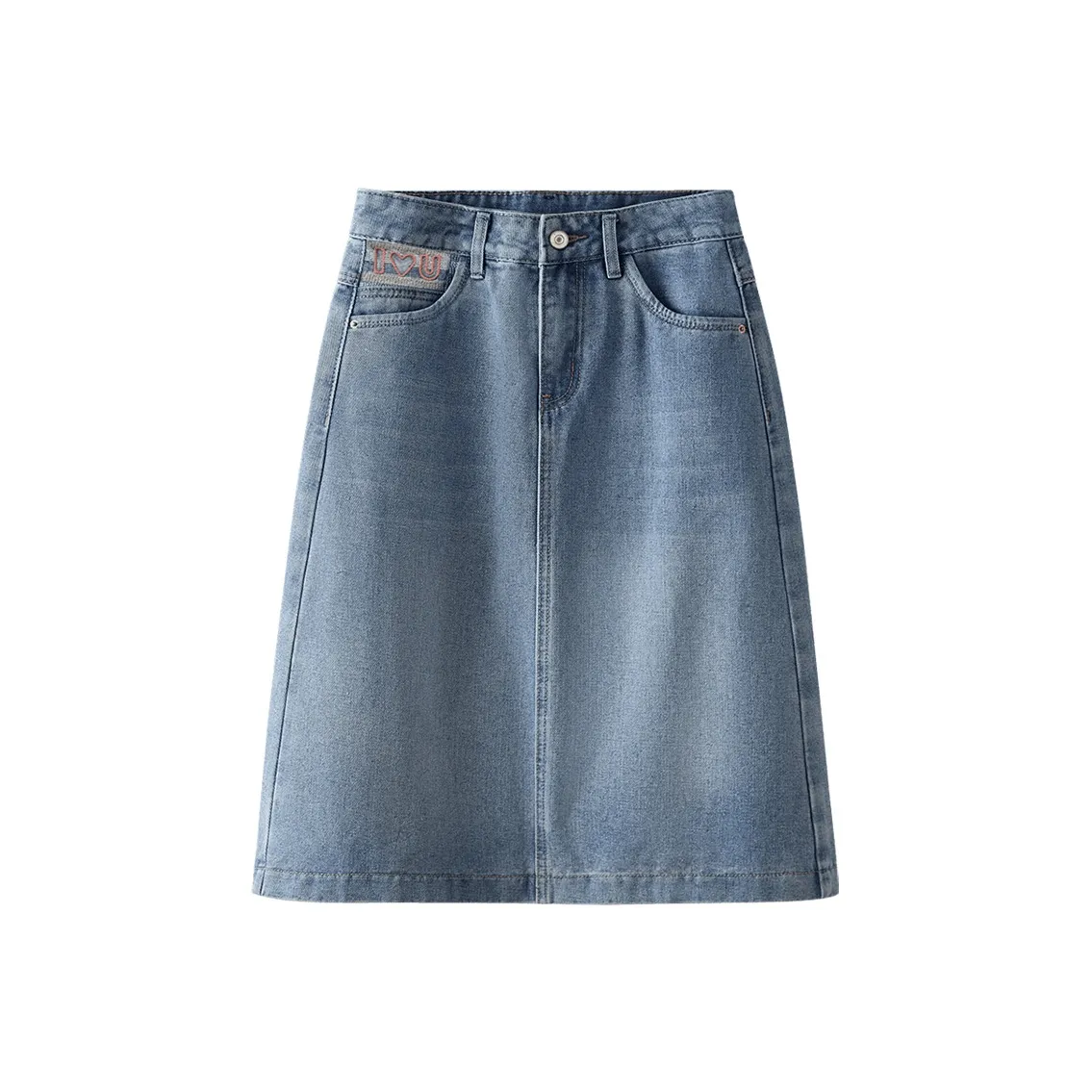 Cypress House Denim Long Skirt Women's Light Blue Cypress House Деним Длинный Юбка Женская Светло-Синий