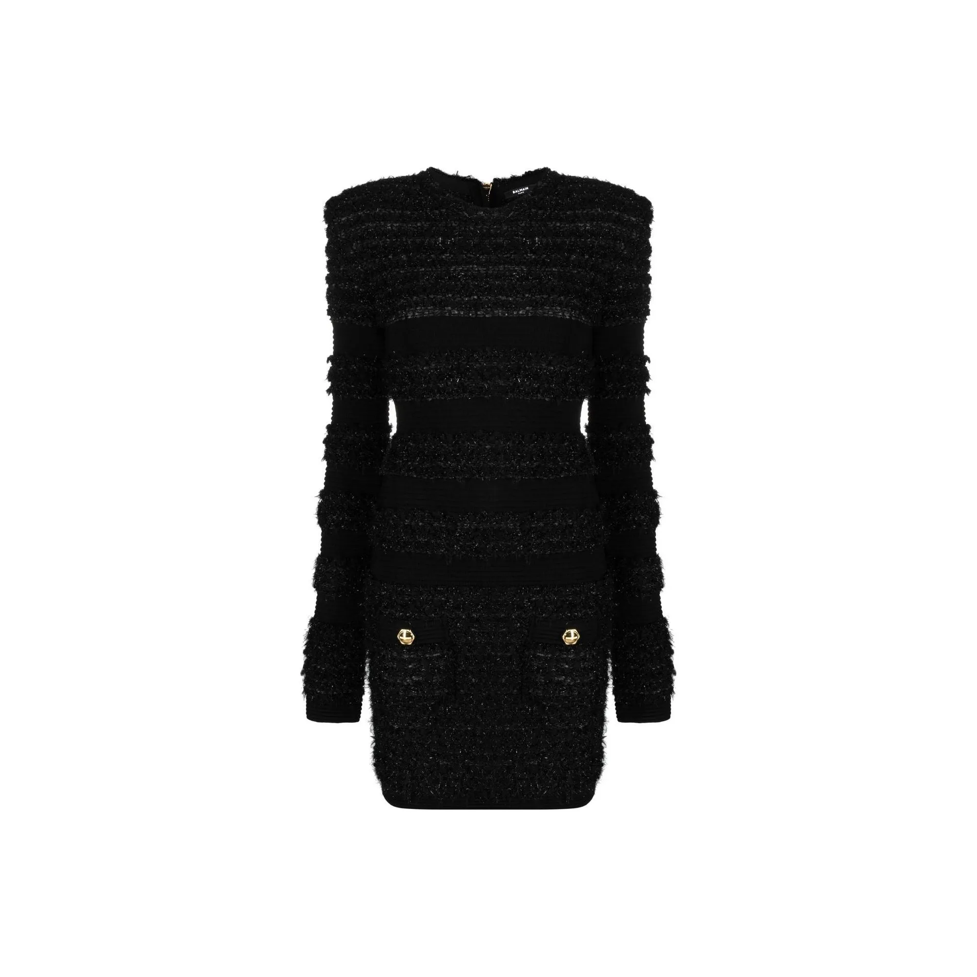 BALMAIN Tweed Mini Dress