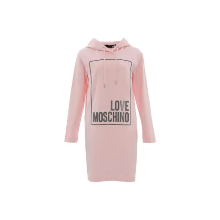 MOSCHINO Long Sleeved Dresses Women's Pink