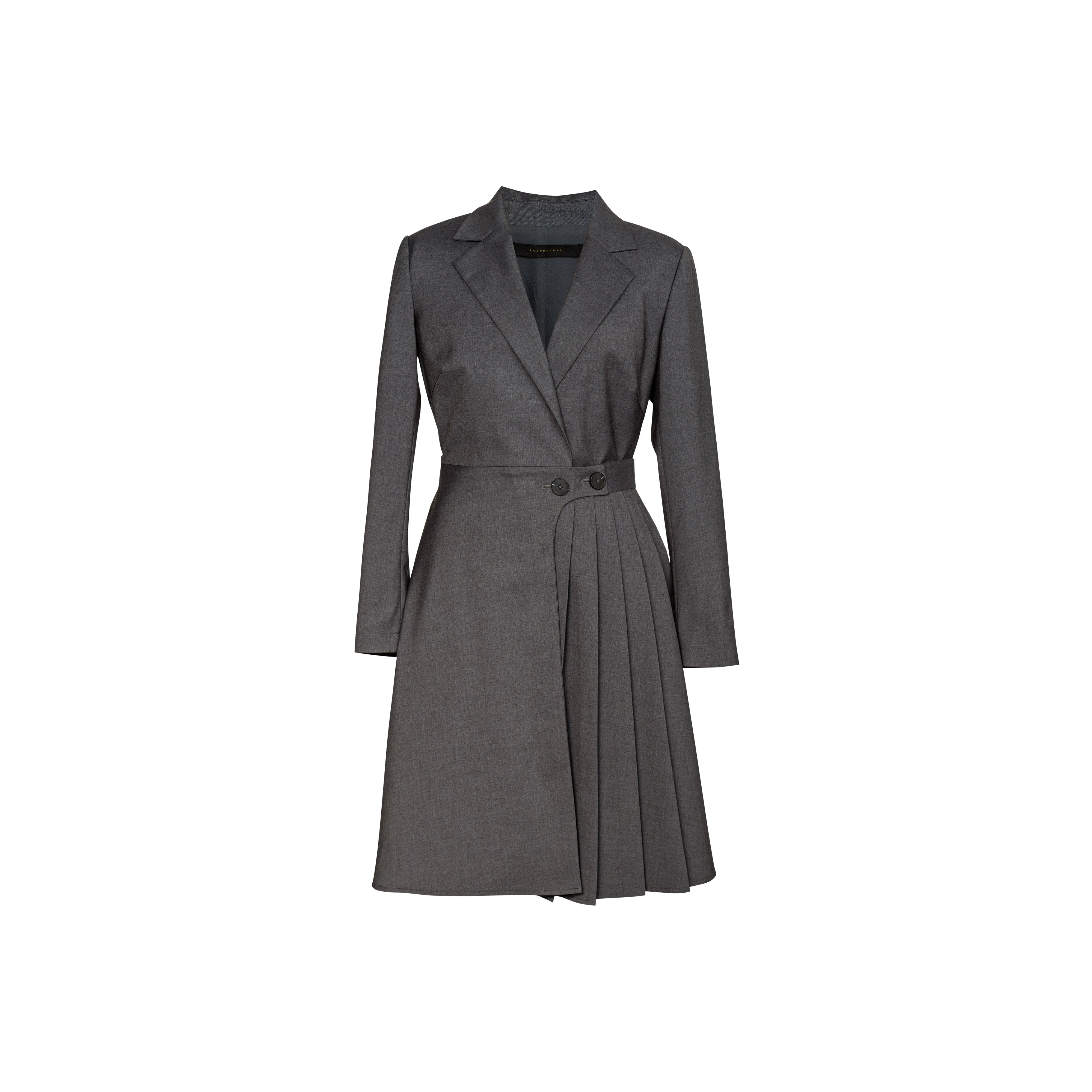 ROEYSHOUSE Long Sleeved Dress Women's Dark Gray