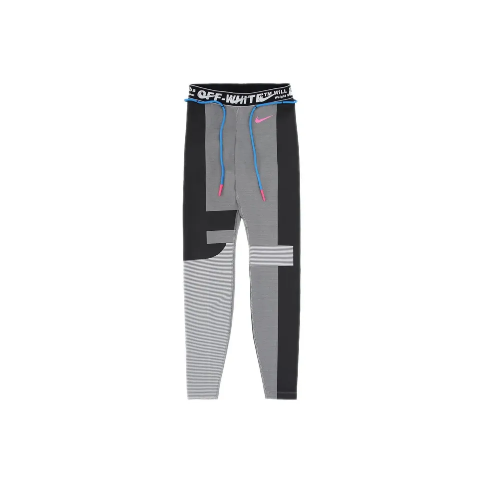OFF WHITE X Nike Women's Easy Run Tight Vast Grey