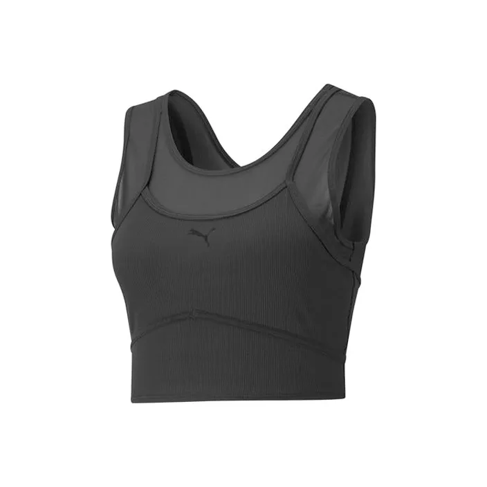 PUMA Studio Sleeveless Sports Shirts Women's Black