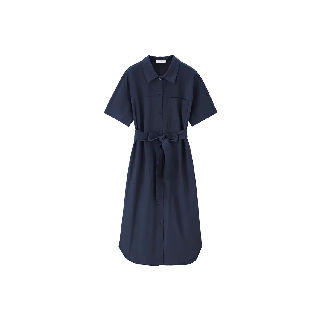 Giordano Короткий рукав Платье Женское