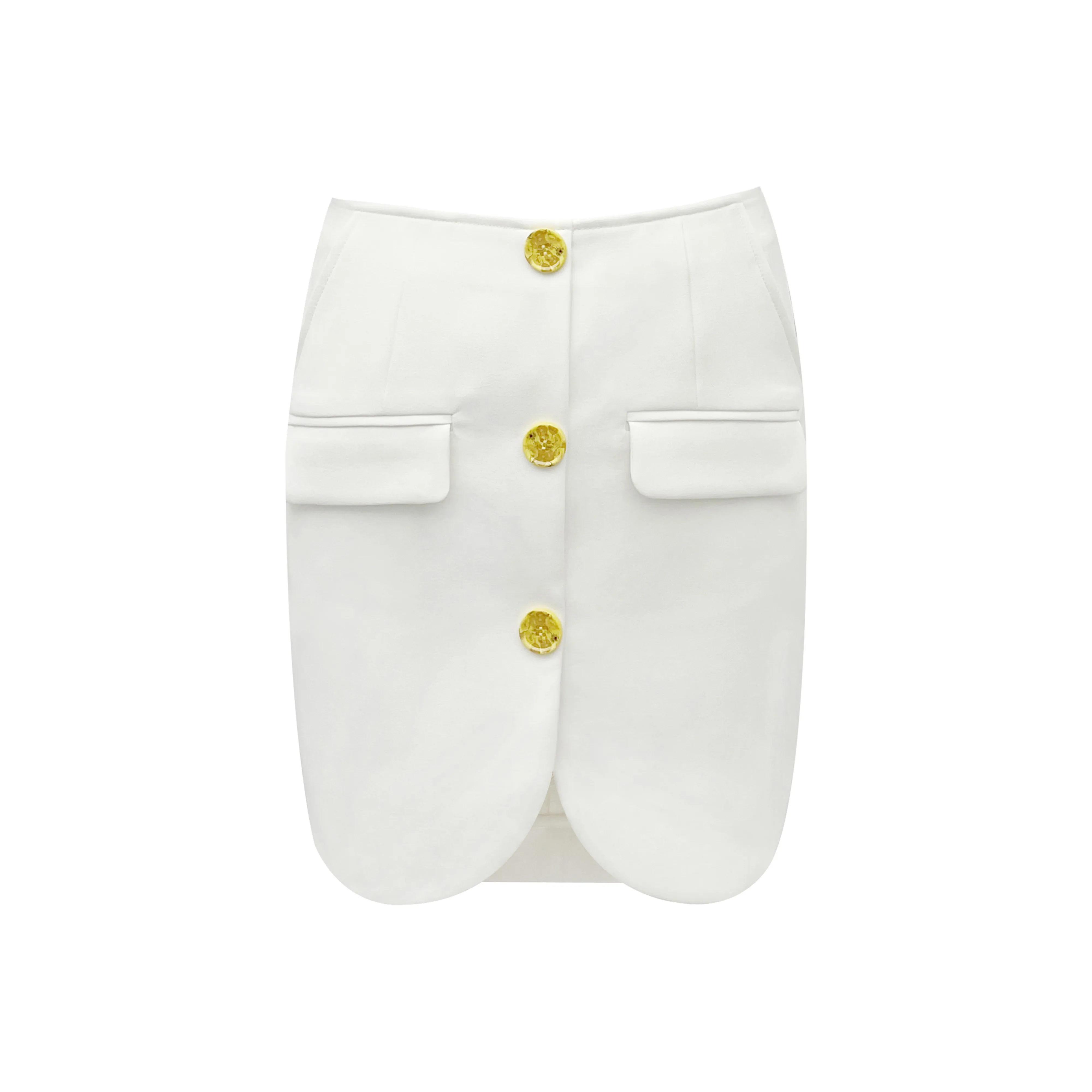 Valeria Obbaco Юбка Женская Белая