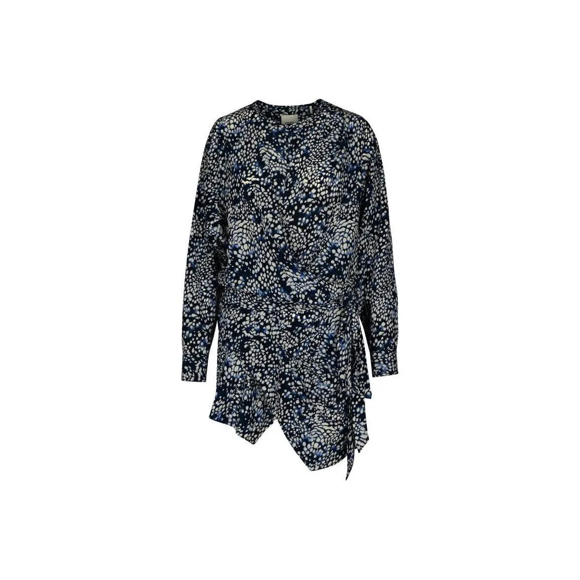 ISABEL MARANT Habla All Over Patterned Wrap Dress