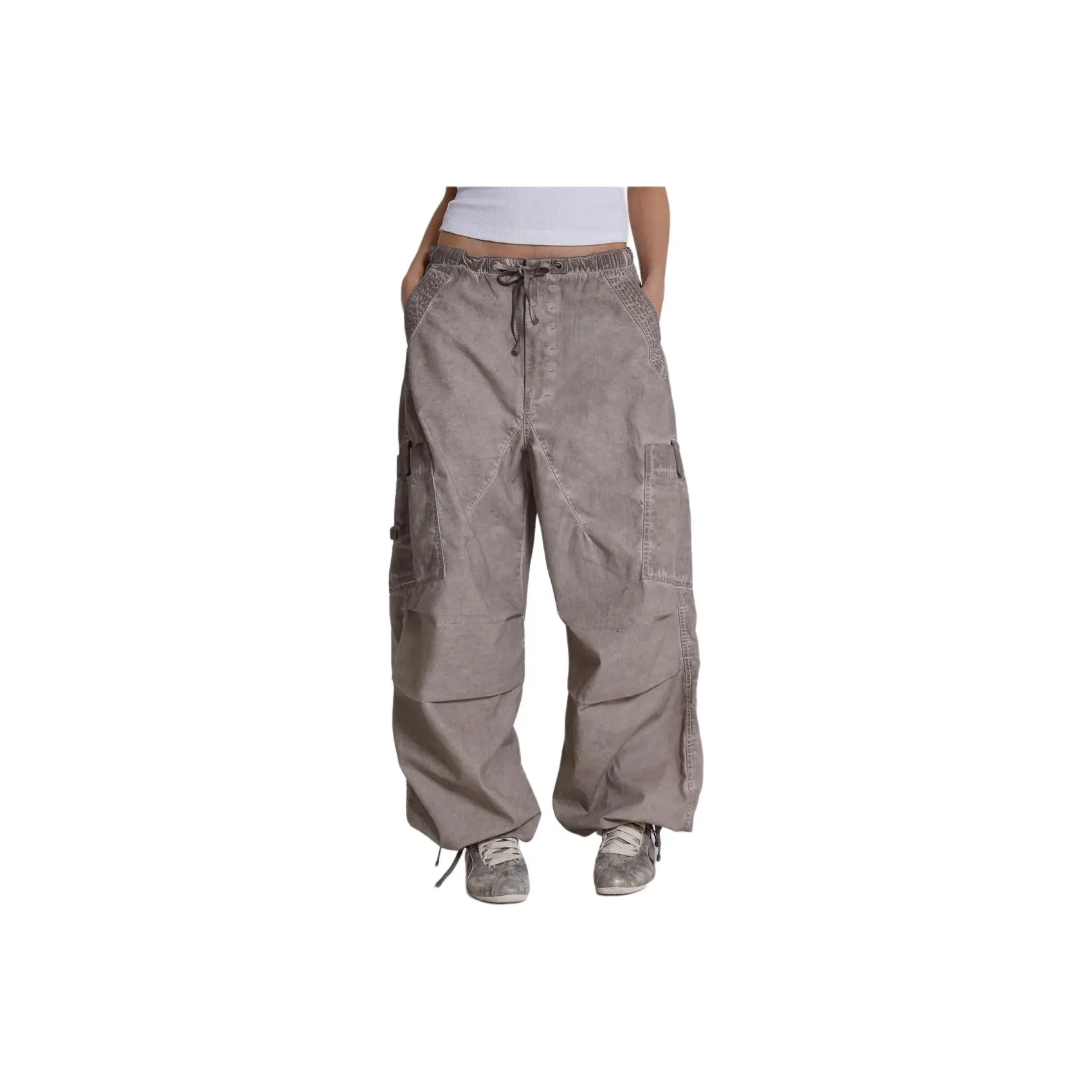Jaded London Cargo Pants Women's Beige
