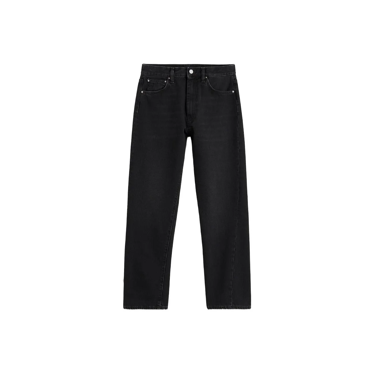 TOTEME Выцветшие черные женские джинсы