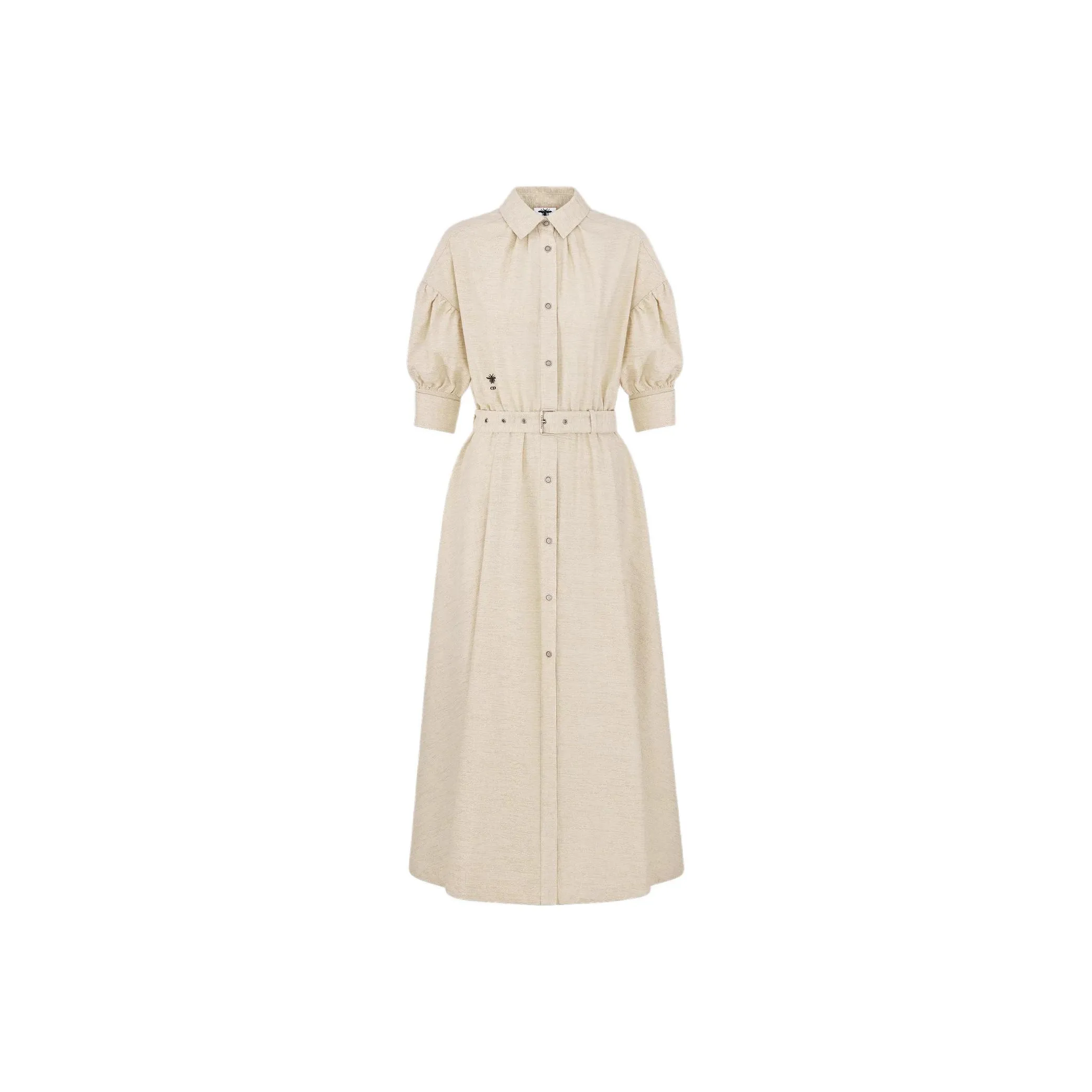 DIOR SS25 Short Sleeved Dresses Women's Beige