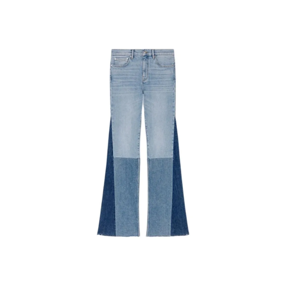 Maje Panelled Wide leg Jeans