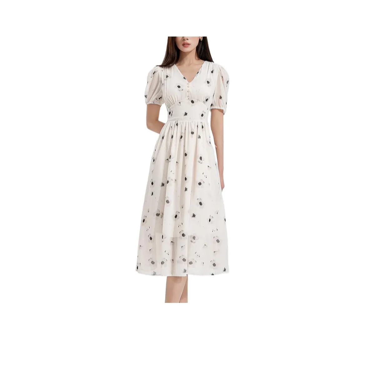 Emu Short-Sleeved Dresses Women's White