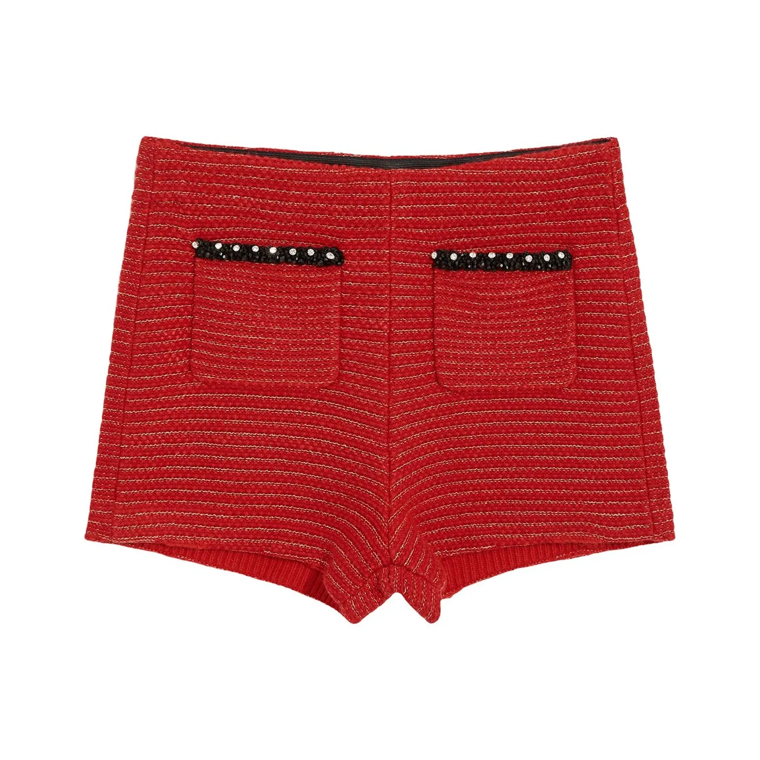 BEBE Red Женские Повседневные шорты