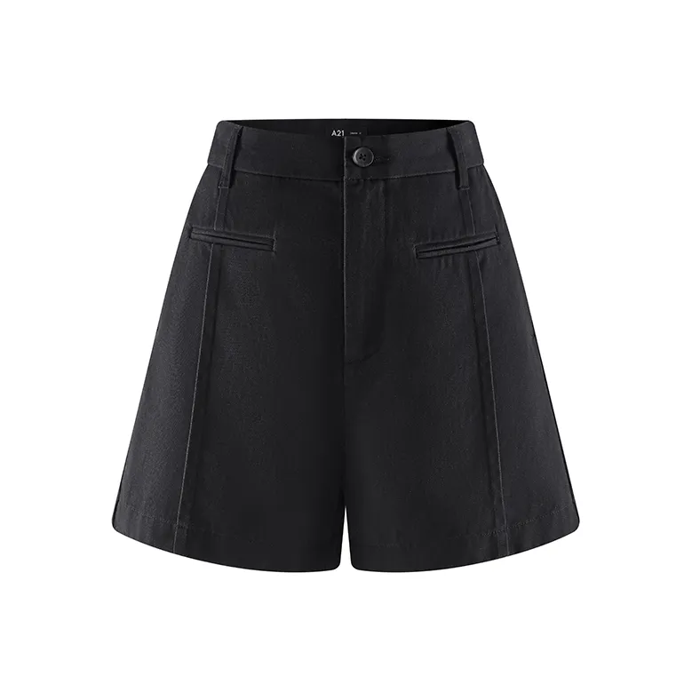 A21 Повседневные шорты Женские Черные