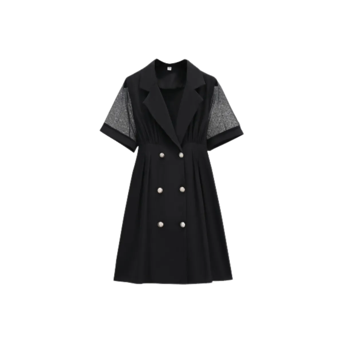 KAISER Short Sleeved Dress Women's Black