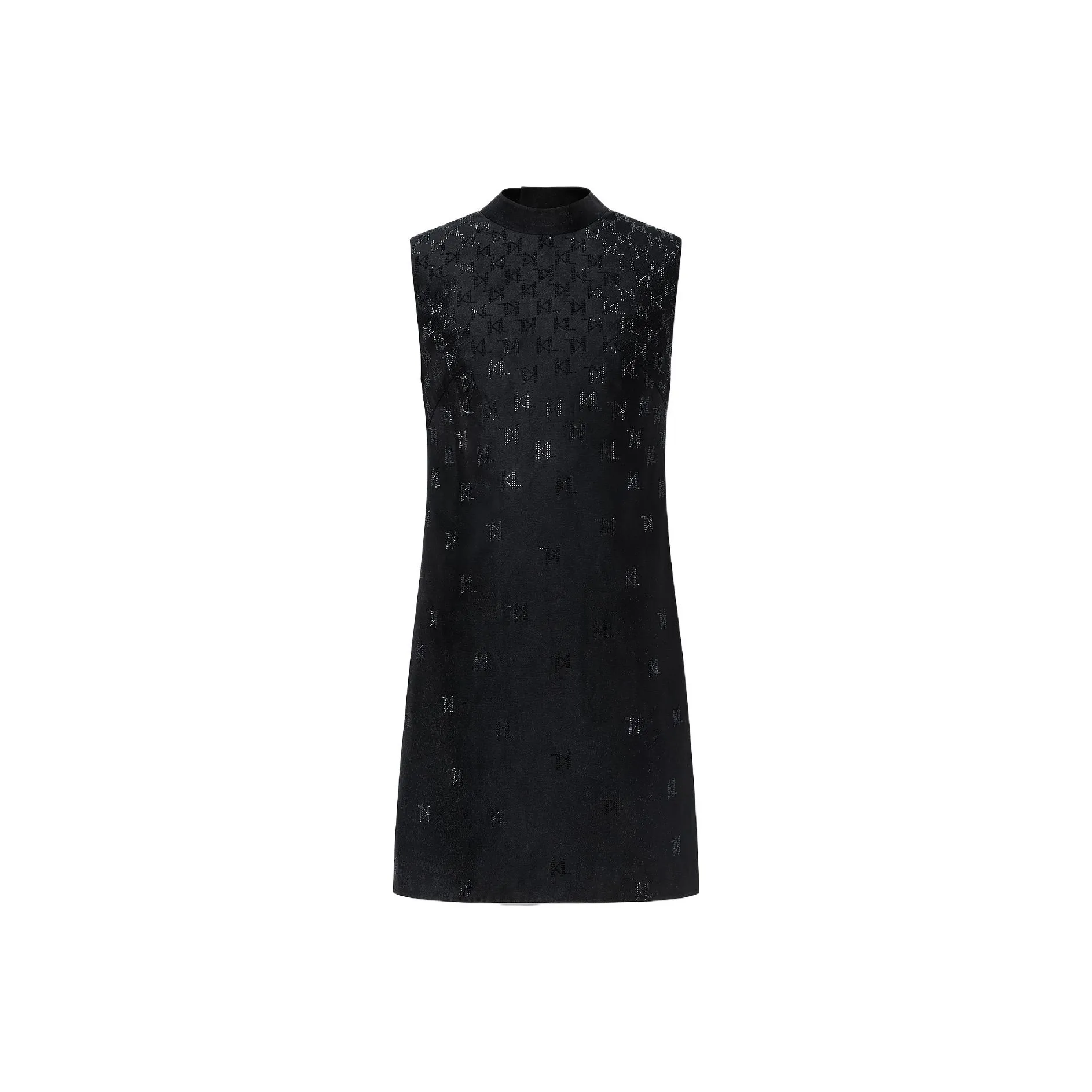 KARL LAGERFELD Без рукавов Платье Женское Черное