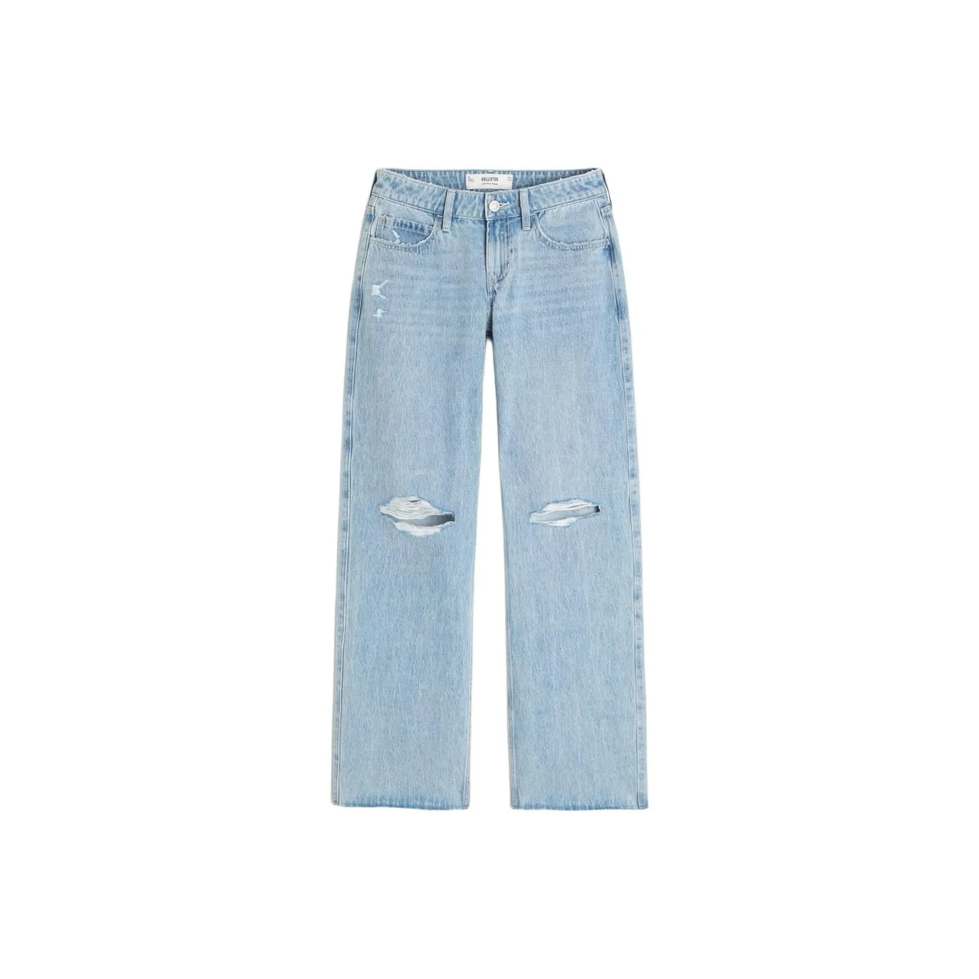 Hollister Джинсы Женские Светло-Синий