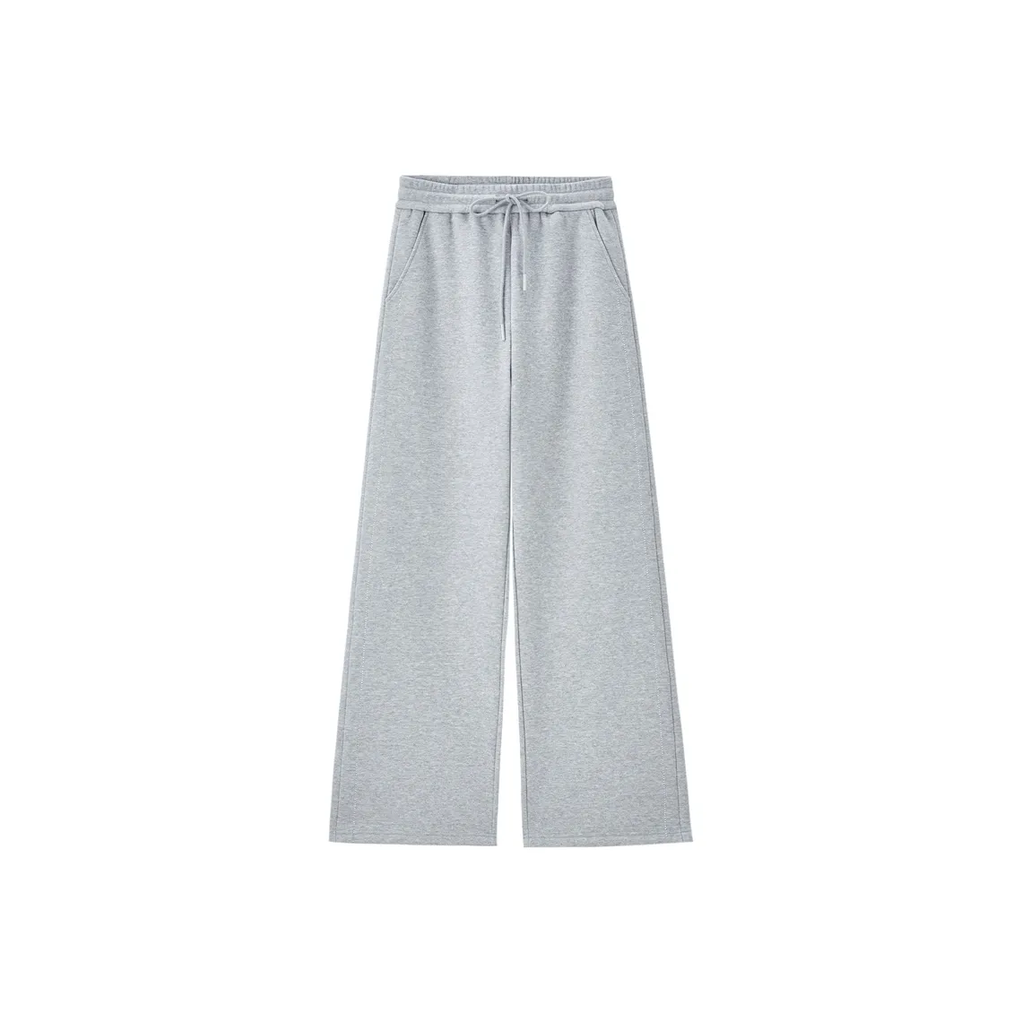 UNIQLO Knitted Sports Pants Women's Light Heather Gray