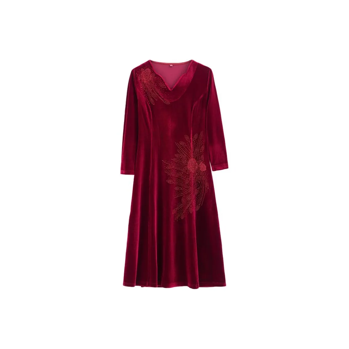 KAIMUSHI Длинное платье с длинными рукавами женское