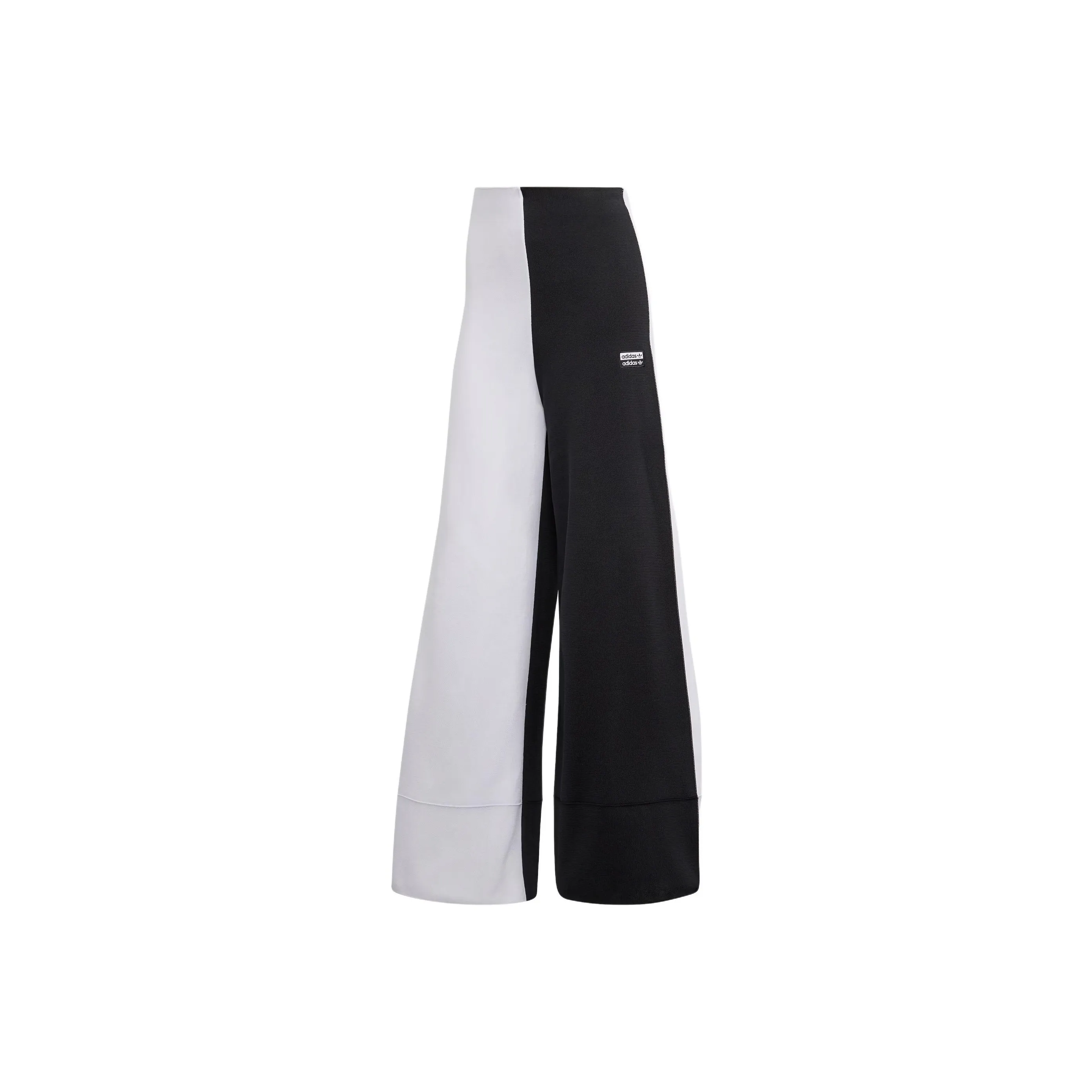 Adidas Pants Knitted Sports Pants Women's Black White