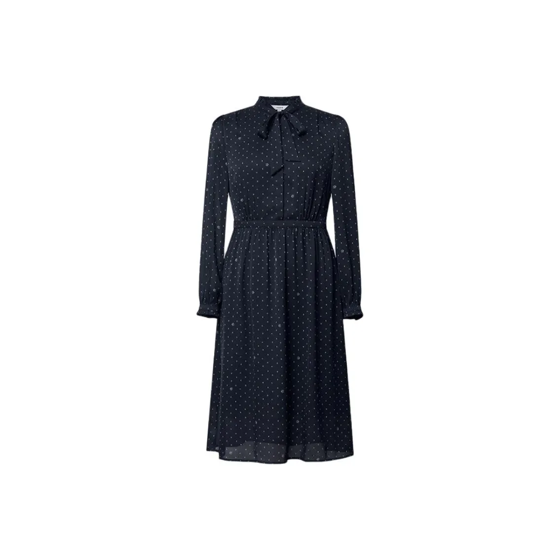 HAZZYS Long Sleeved Dresses Women's Dark Navy Blue