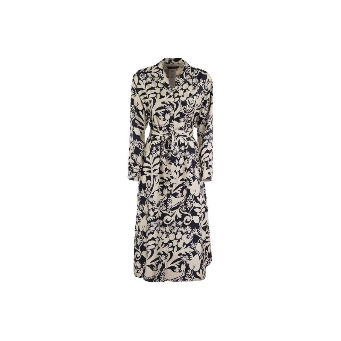WEEKEND MaxMara Gaia Floral Printed Midi Dress