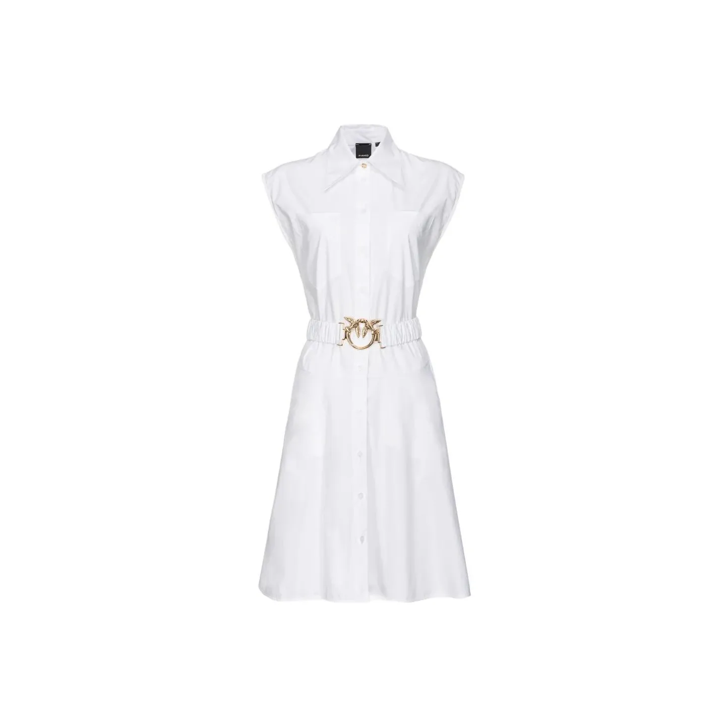 PINKO Sleeveless Dress Women's White
