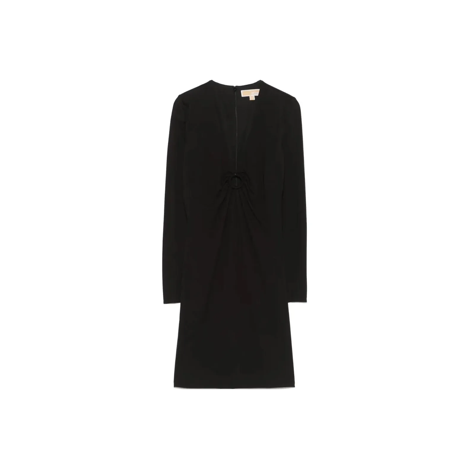 MICHAEL KORS SS25 Long Sleeved Dress Women's Black
