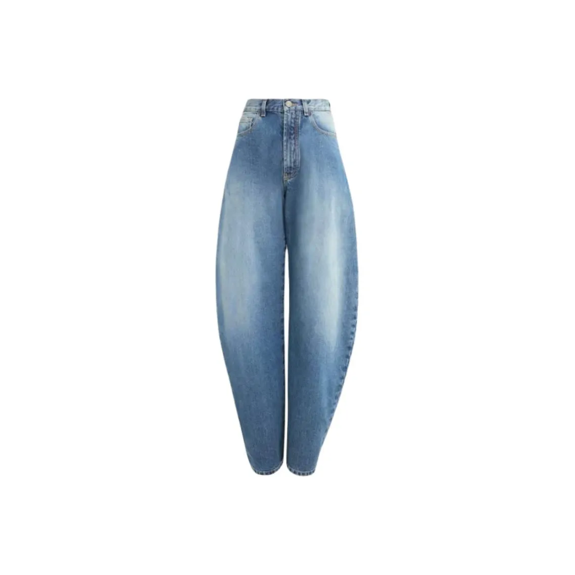 Alaïa Round Denim Jeans